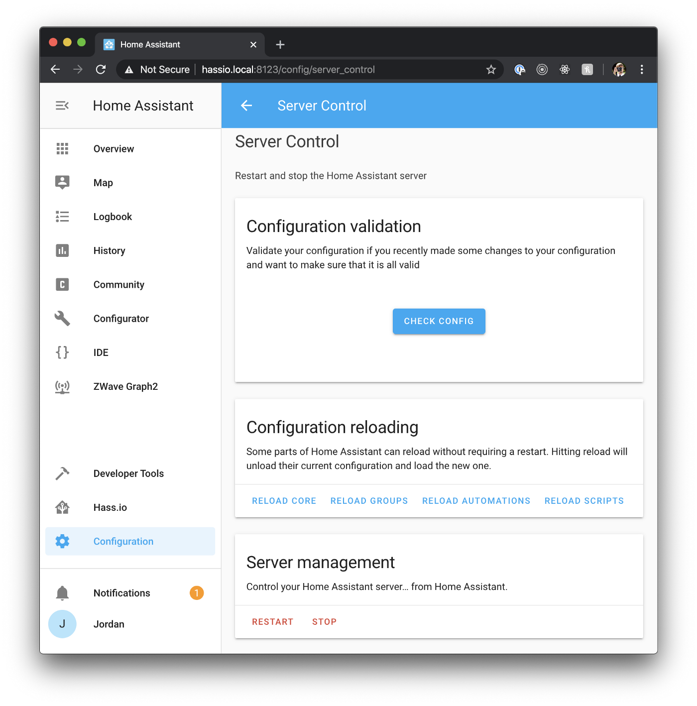 Adding Sonoff Basic R2 flashed with Tasmota to Home Assistant